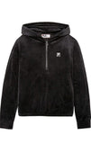 Fila Women’s Velour Quarter Zip Hoodie