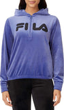 Fila Women’s Velour Quarter Zip Hoodie
