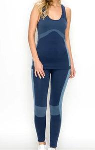 2 Piece Seamless Workout Yoga Set/Gym Activewear.