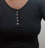 3/4 Sleeve Casual Top 100% Cotton