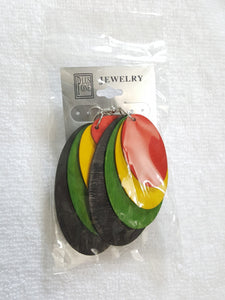 Oval Multicolored Fashion Jewelry