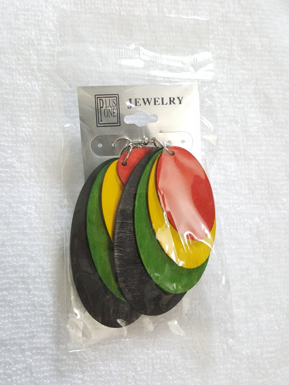 Oval Multicolored Fashion Jewelry