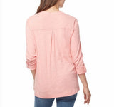 Gloria Vanderbilt Penelope Cotton Knit Shirt