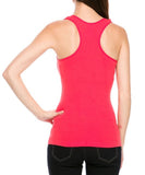 Ribbed Seamless Racerback Tank Top