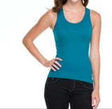 Ribbed Seamless Racerback Tank Top