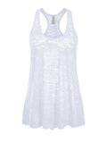 Women's Loose Fit Sheer Racerback Tank Top