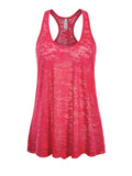 Women's Loose Fit Sheer Racerback Tank Top