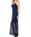 Women's Easy Fitted Maxi Dress