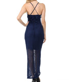 Women's Easy Fitted Maxi Dress