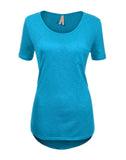 Casual Short Sleeve Loose Fit Top