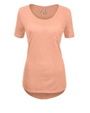 Casual Short Sleeve Loose Fit Top