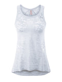 Women's Loose Fit Sheer Tank Top
 