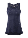 Women's Loose Fit Sheer Tank Top
 