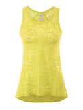 Women's Loose Fit Sheer Tank Top
 