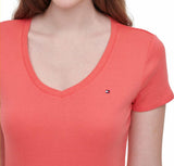 Tommy Hilfiger Ladies' V-Neck Jersey TShirt