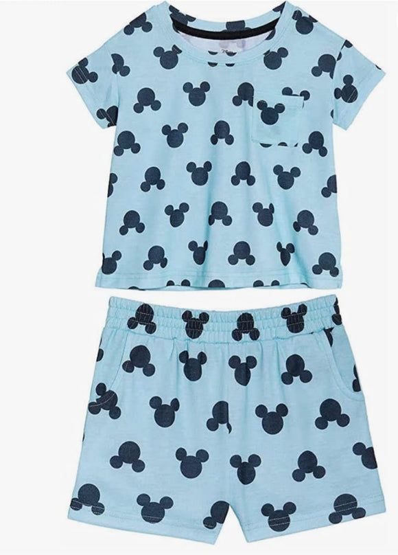 Disney Kids 2-Piece Pajama Shorts Set