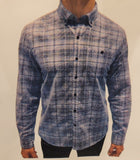 Copper & Oak Men’s Long Sleeve Plaid Corduroy Shirt