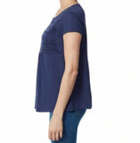 Gloria Vanderbilt Ladies' Embroidered Short Sleeve Tshirt Top
