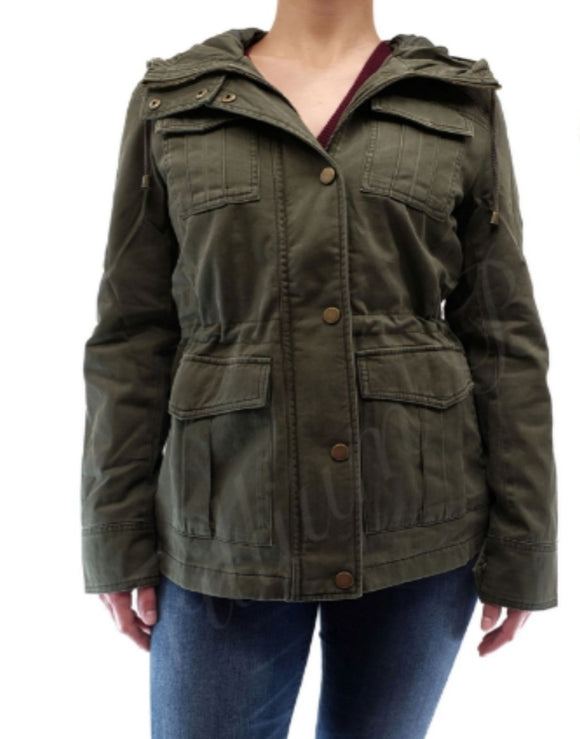 Lucky Brand Women's Anorak Hooded Jacket