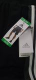 Adidas Men's 3-Stripe Shorts with Zipper