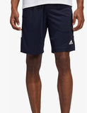 Adidas Men's 3-Stripe Shorts with Zipper