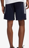 Adidas Men's 3-Stripe Shorts with Zipper