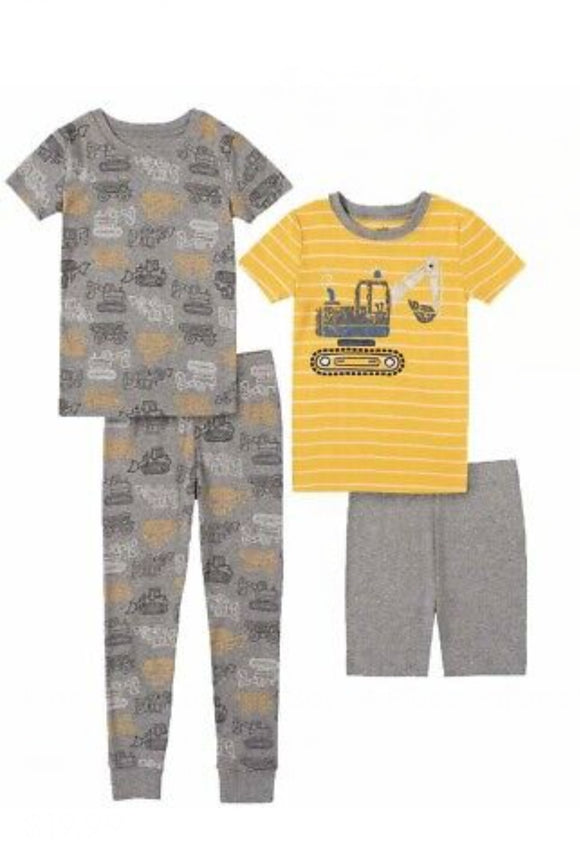 Kids Headquarters Boys 4-Piece Pajama Set