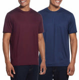 Weatherproof Vintage Men's Crew Neck Stretch TShirt 2-Pack