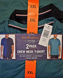 Weatherproof Vintage Men's Crew Neck Stretch TShirt 2-Pack