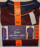 Weatherproof Vintage Men's Crew Neck Stretch TShirt 2-Pack