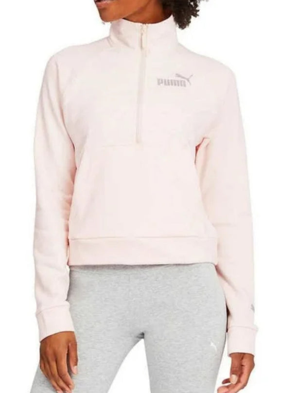 Puma Ladies' Half Zip Pullover Sweatshirt