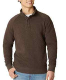 Eddie Bauer Men's Quilted 1/4 Snap Pullover Sweater.

Eddie Bauer Men's Quilted 1/4 Snap Pullover