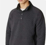 Eddie Bauer Men's Quilted 1/4 Snap Pullover Sweater.

Eddie Bauer Men's Quilted 1/4 Snap Pullover