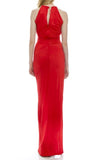 Halter Top Evening Dress